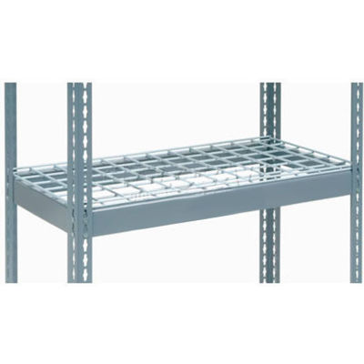 Global Industrial™ Additional Shelf Level Boltless Wire Deck 48"Wx24"D, 1500 lbs. Capacity, GRY