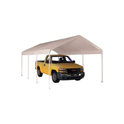Shelterlogic Super Max™ Canopy 23571, 10'W X 20'L, 2" Frame, 8-Leg, White