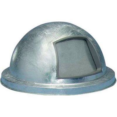 Galvanized Dome Top for Mesh Trash Container - 5555-G