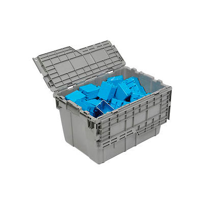 ORBIS Flipak® Distribution Container FP182 - 21-13/16 x 15-3/16 x 12-7/8 Gray