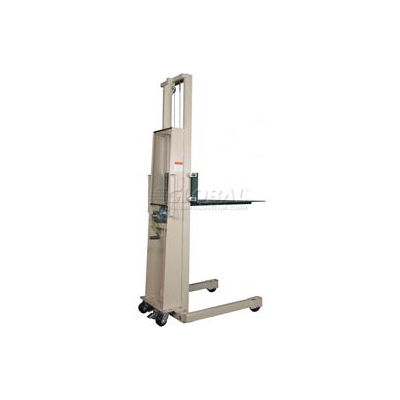 Beech® Compact Winch Operated Work Positioner PS-2480W 80" Lift 1000 Lb. Cap.