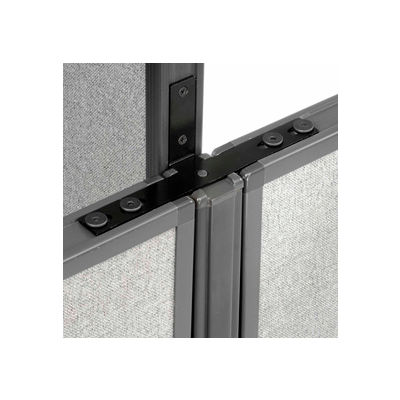 Interion® Low-High Three Way Kit For Two 64" Low Panel With Cable
