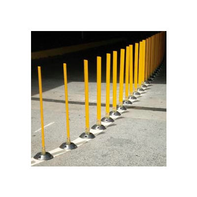 Surface Mount Flexible Stake 24" H Yellow