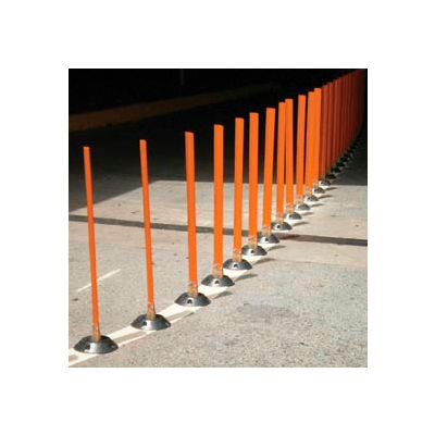 Surface Mount Flexible Stake 36" H Orange