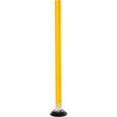 Surface Mount Flexible Stake 48" H Yellow