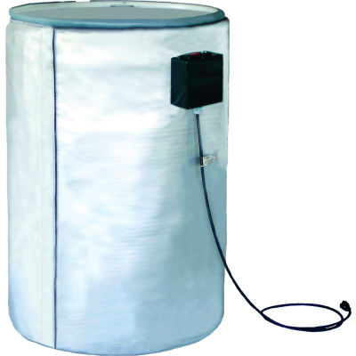 BriskHeat® Full Coverage Drum Heater For 55 Gallon Metal Drum, Up To 450°F, 240V
