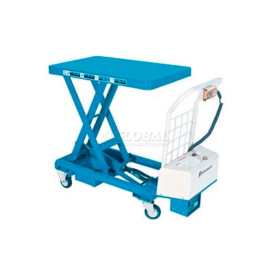 Bishamon® MobiLift™ Battery Powered Scissor Lift Table BX-30B 660 Lb. Capacity