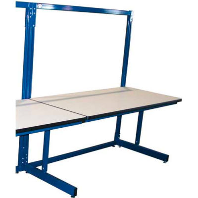 Pro-Line 72 x 30 B7230SAPL Basic Single Sided Add-On Workbench Unit - Standard Laminate Top