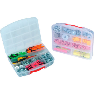 Quantum QB900 Organizer Box -10 Compartments - 13"L x 10-1/4"W x 2-3/8"H - Pkg Qty 6