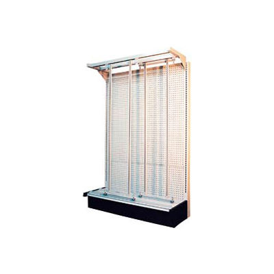 Quantum Gondola G-725305-36 Slider System with 36 Tip Out White Bins