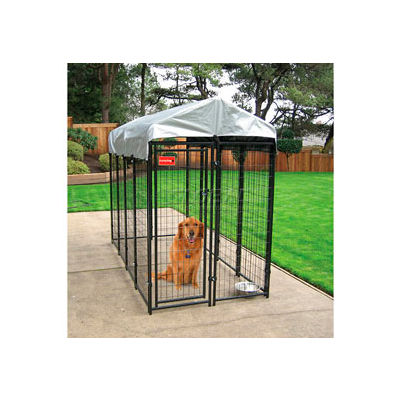 lucky dog kennel cover 4x8