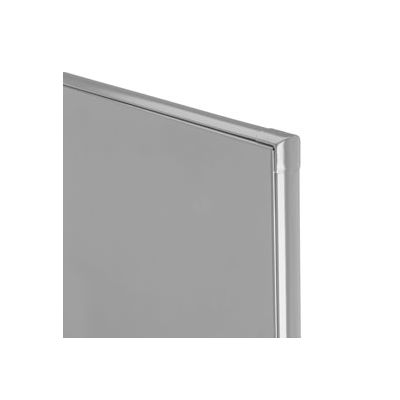 Panneau de cloison en acier - 54-3/4" W x 58" H (gris)