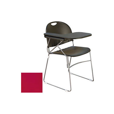 Economy Tablet Arm Chair - Right Handed Tablet - Burgundy Seat