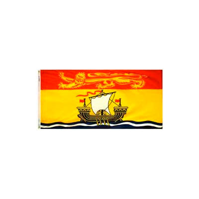 3 x 6 ft Nylon New Brunswick Flag 