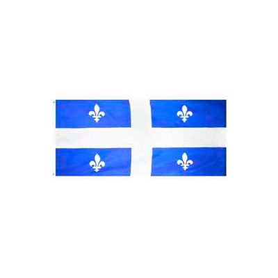 3 x 6 ft Nylon Quebec Flag