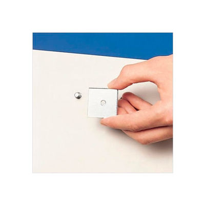 Quantique Hardware Kit QDS300 pour l’inclinaison des bacs (2 vis, 2 disques)