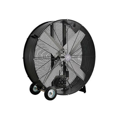 Ventilateur de souffleur à tambour portable Global Industrial™ 42 », 17600 CFM, 1 HP, 1 phases