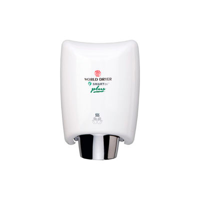 Sèche-linge SMARTdri plus sèche-mains automatique avec filtre HEPA, aluminium blanc, 120V