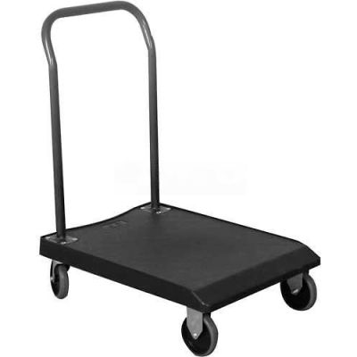 Wesco® Value Plastic Platform Truck 272282 Fixed Handle 30x22 265 Lb.