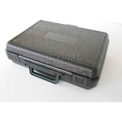 Plastic Protective Storage Cases with Pinch Tear Foam, 13-1/2"x10"x3-3/4", Black