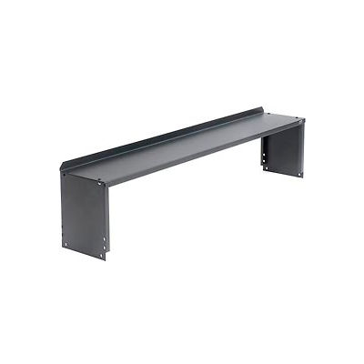 Global Industrial™ Standard Steel Riser, 60"L x 10-1/2"D, Noir