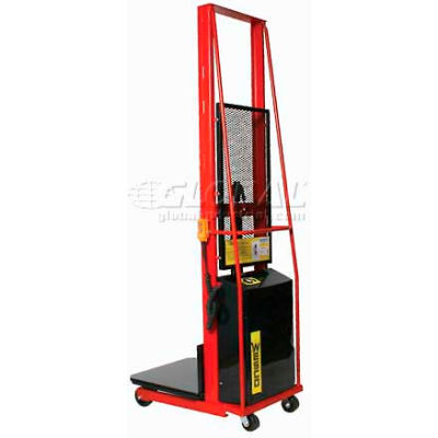 Lift Truck 261022 1000 lb 60" H 24 « x 24 » plate-forme alimenté par une pile de WESCO®