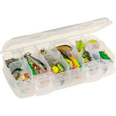 Plano StowAway® 345046 - 6 fixe boîte de compartiment, 8-1/4" L x 4-1/4" W x 1-3/8 « H, temps clair - Qté par paquet : 6