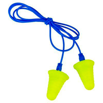 3M™ 318-1009 E-A-R™ Push-Ins - Boucles d'oreilles filées w/Grip Rings, 200 Paires