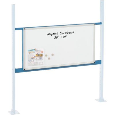 Global Industrial™ 36 » Whiteboard Panel Kit, 48"W, Bleu