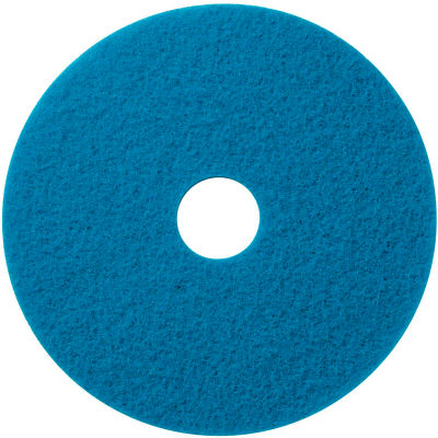 Global Industrial™ 13 » Scrubbing Pad, Bleu, 5 par caisse