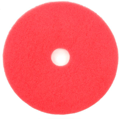 Global Industrial™ 18" Red Buffing Pad - 5 Par cas