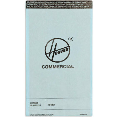 Hoover® Sacs de filtration standard pour MPWR™ CH95519, 10 Pack - Qté par paquet : 6