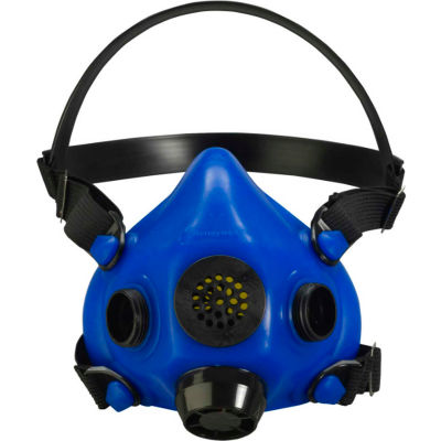 Honeywell RU8500 Demi Masque Bleu, Moyen, Diaphragme de la parole et couvercle de valve d’expiration de diverter
