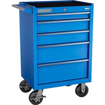 Champion FMP2705RC-BL FMPro 27"W x 20"D x 42-1/2"H 5 Tiroir Blue Roller Cabinet
