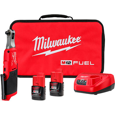Milwaukee M12 FUEL™ Kit de cliquet haute vitesse sans fil 3/8 »