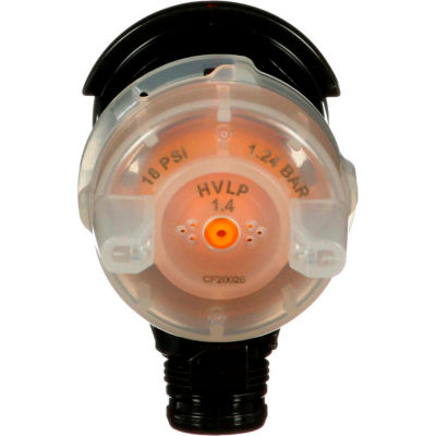 Kit de recharge de tête d’atomisation HVLP à pression de performance 3M™26814, 1,4MM, orange, paquet de 10 - Qté par paquet : 5