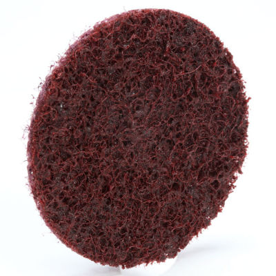 3M™ Scotch-Brite™ Roloc™ Disc 05527 2" diamètre TR en oxyde d’aluminium grain MED - Qté par paquet : 50