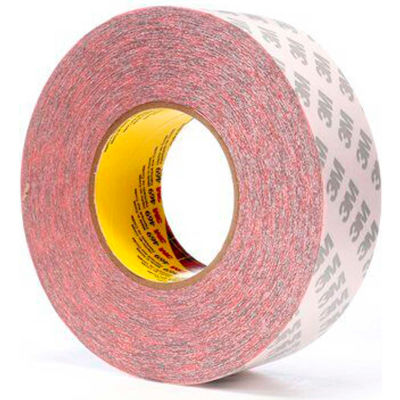 3M 469 Double Coated Tape 2" x 60 Yds. 5.5 Mil Red - Pkg Qty 16