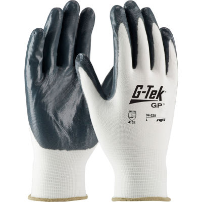 PIP® 34-225/XS G-Tek® GP™ Nitrile recouvert de Nylon gant, XS