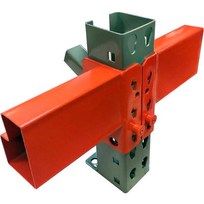 Interlake Mecalux Pallet Rack (Unslotted) Beam Pair 96"L - 5340 Lbs Cap/Pr (2 pcs)