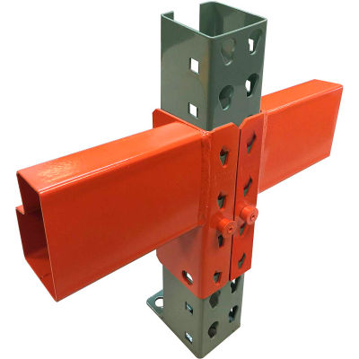 Interlake Mecalux Pallet Rack Tear Drop Beam 48"L - 5620 Lbs Cap
