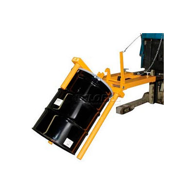 Global Industrial™ Forklift Mount Horizontal Drum Positioner, Racker & Lifter 800 Lb. Capacity