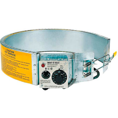 Drum Heater For 55 Gallon Steel Drum, 200-400°F, 120V
