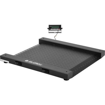 Échelle à tambour numérique industrielle™ portable mondiale avec indicateur LED, 1 000 lb x 0,2 lb