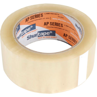 Ruban pour fermer les boîtes de carton Shurtape® AP 101, 2 x  110 verges, 1,6 mil, transparent, qté par paquet : 36