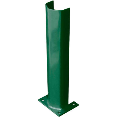1/2" épais 24" H Post acier protecteur vert