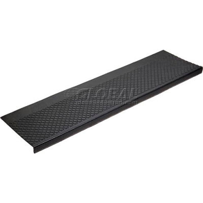 Outdoor Recycled Rubber Stair Tread 48 W Black 443386 Globalindustrial Ca