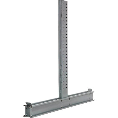 Global Industrial™ Double Sided Cantilever Upright, 82"Dx12'H, For 3000-5000 Series