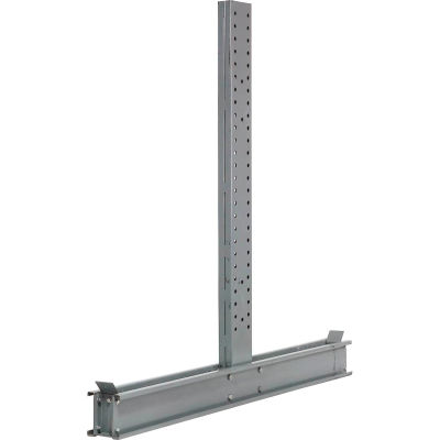 Global Industrial Double Sided Cantilever Upright, 82"Dx96"H, 3000-5000 Series, Sold Per Each