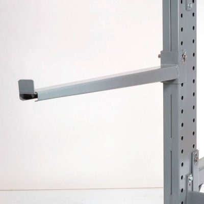 Global Industrial 30" Cantilever Straight Arm, 2" Lip, 1500 Lb. Cap., For 3000-5000 Series